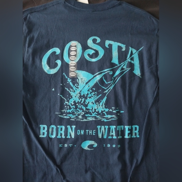 Costa Navy T-Shirt - Picture 3 of 4